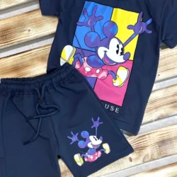 Conjunto Verão Mickey Blue