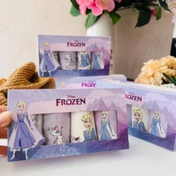 Kit 4 Calcinhas Box Frozen