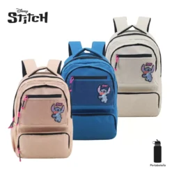 Mochila escolar de costas Stitch