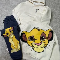 Conjunto Moletom Simba o Rei