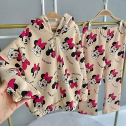 Conjunto moletom Minnie