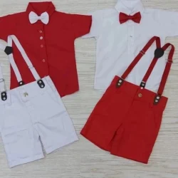 Conjunto Gravata Borboleta