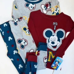Kit 2 pijamas Mickey