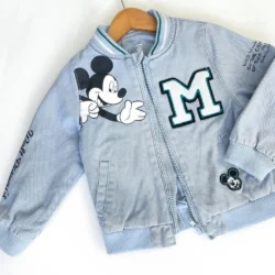 Jaqueta Jeans Mickey