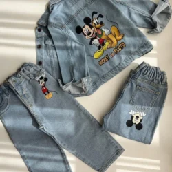 Conjunto Jeans Mickey