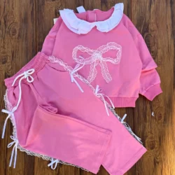 Conjunto moletom Laço