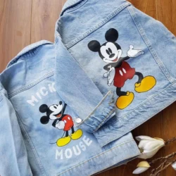 Jaqueta Jeans Mickey
