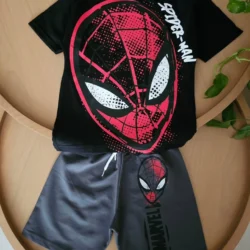 Conjunto verão homem aranha