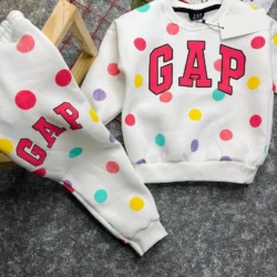 Conjunto Moletom GAP Bolinha
