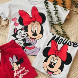 Conjunto Verão Minnie Red