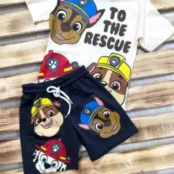 Conjunto Verão Patrulha Canina