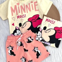 Conjunto Verão Minnie Gatinho