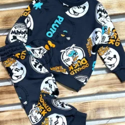Conjunto Moletom Pluto Donald e Mickey