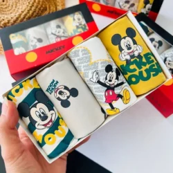 Kit 4 Cuecas Box Mickey