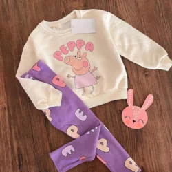 Conjunto Inverno Peppa Pig