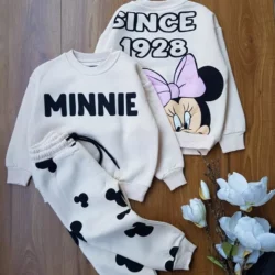 Conjunto moletom Minnie