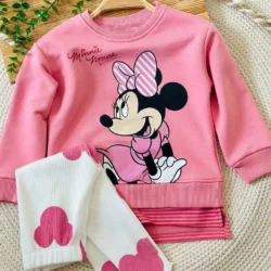 Conjunto Moletom Minnie