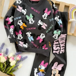 Conjunto inverno Minnie black