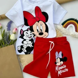 Conjunto Verão Minnie Red