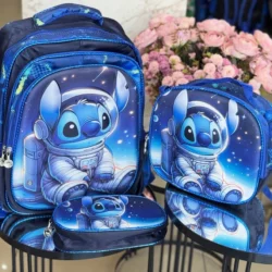 Kit escolar 3 peças Stitch