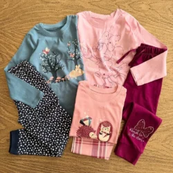 Kit 3 Pijamas Manga Longa