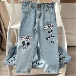 Calça jeans Mickey