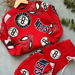 Conjunto Moletom Homem Aranha
