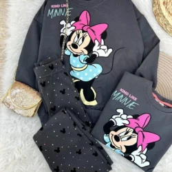 Conjunto Moletom Minnie Kids