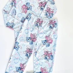 Conjunto De Pijama Stitch Fleece