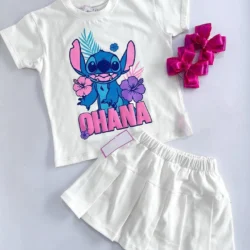 Conjunto Verão Stitch