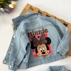 Jaqueta Jeans Minnie