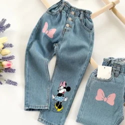 Calça Jeans Minnie