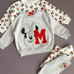 Kit 2 Conjuntos De inverno Minnie