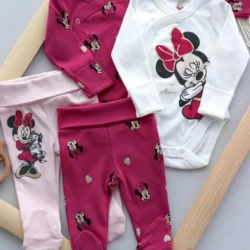 Kit 2 Conjuntos Minnie