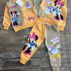 Conjunto Moletom Minnie e Margarida