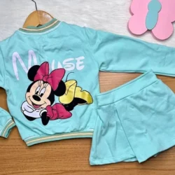 Conjunto de Moletom Minnie