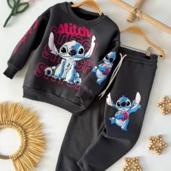 Conjunto moletom Stitch