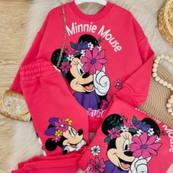 Conjunto Moletom Minnie Primavera