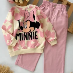Conjunto Minnie rosa