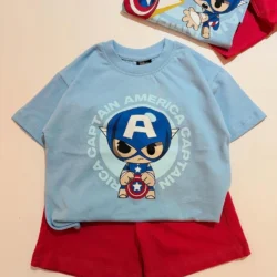 Conjunto Capitão América