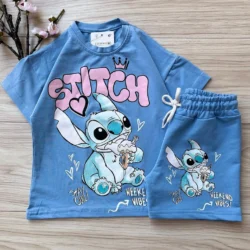 Conjunto Verão Stitch