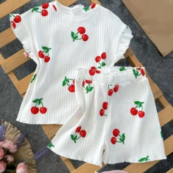 Conjunto de Verão Canelado