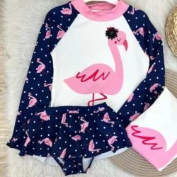 Kit 2 Peças Flamingo
