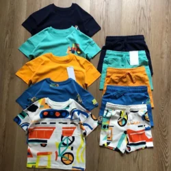 Kit com 5 Conjuntos Verão
