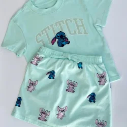 Conjunto Verão Stitch