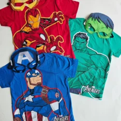 Blusa super heróis
