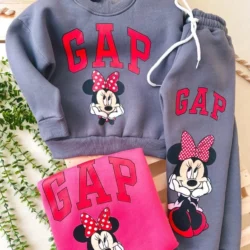 Conjunto Moletom Gap Minnie Mouse