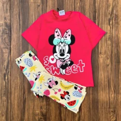 Conjunto Minnie Salada de Frutas