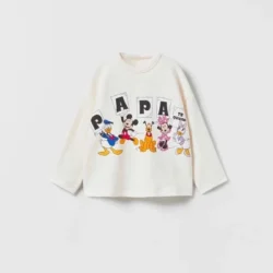 Blusa Manga Longa Disney