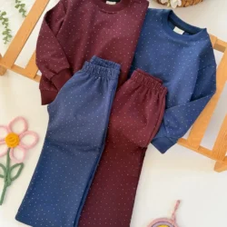 Conjunto moletom brilhante